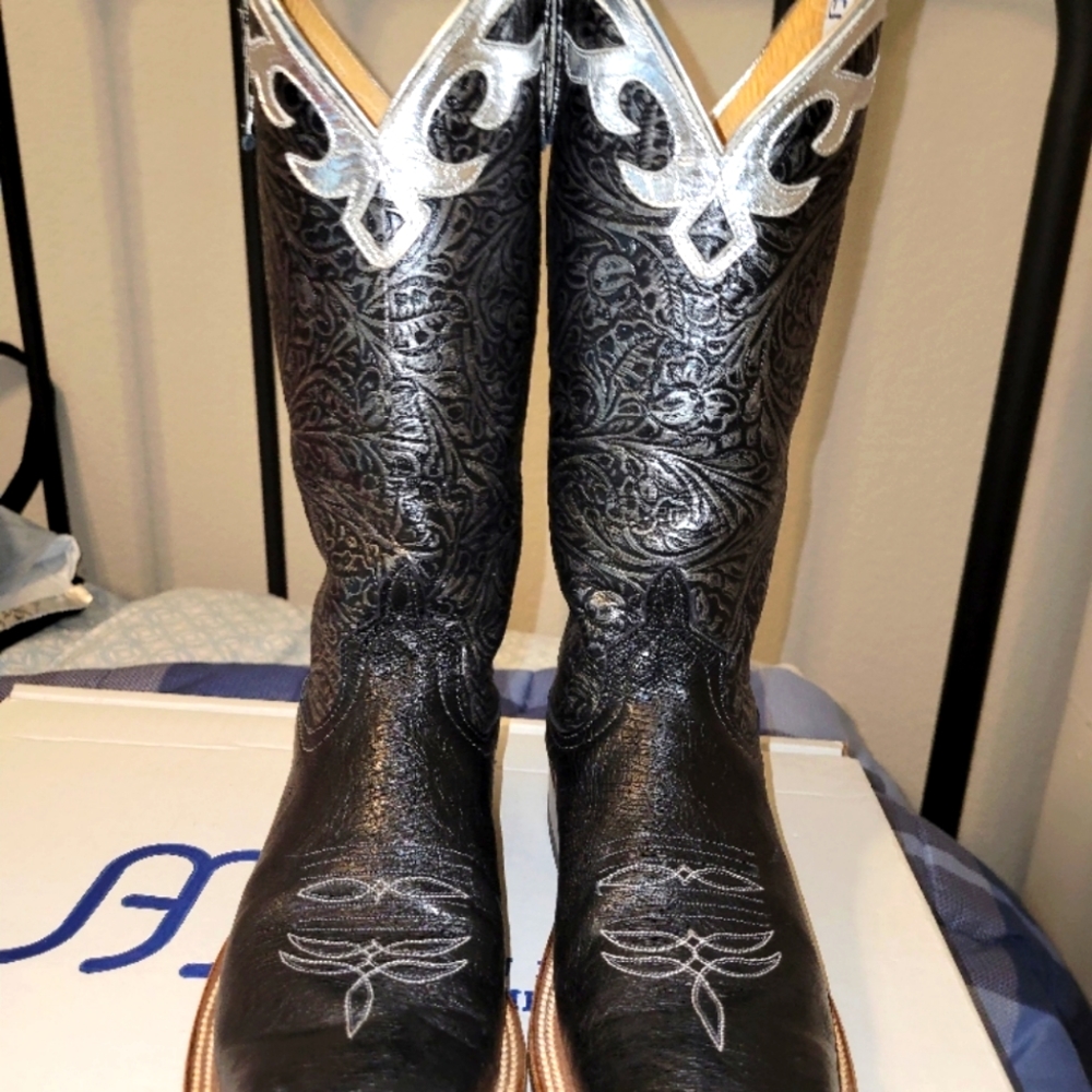 Womens Anderson Bean Ostrich Boots